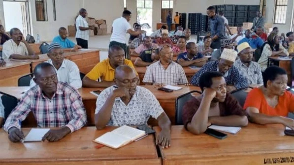 A cross-section of local business owners attend a taxpayer education seminar organized by the TRA Taxpayer Education Unit at Korogwe Town Council Hall over the weekend.