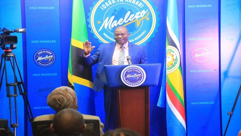 Tanzania Education Authority (TEA), director general Dr. Erasmus Kipesha, speaks to journalists at the In-formation Services Department hall in Dodoma yes-terday, explaining the authority's performance his in-stitution. 