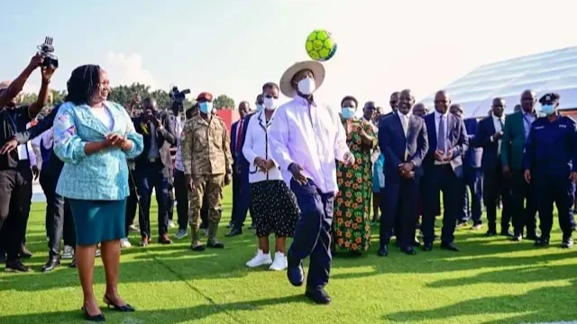 Rais wa Uganda Yoweri Museveni. 