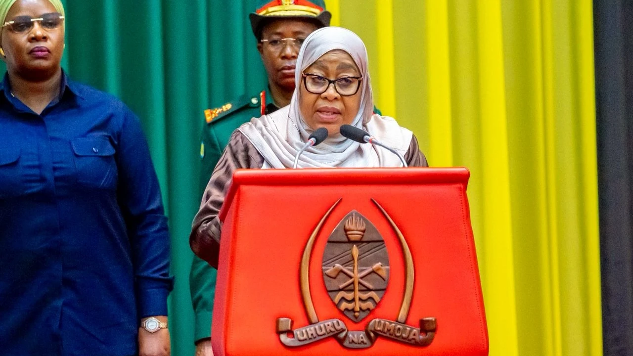 Rais Samia Suluhu Hassan.