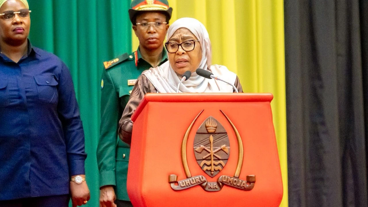 

Rais Samia Suluhu Hassan.