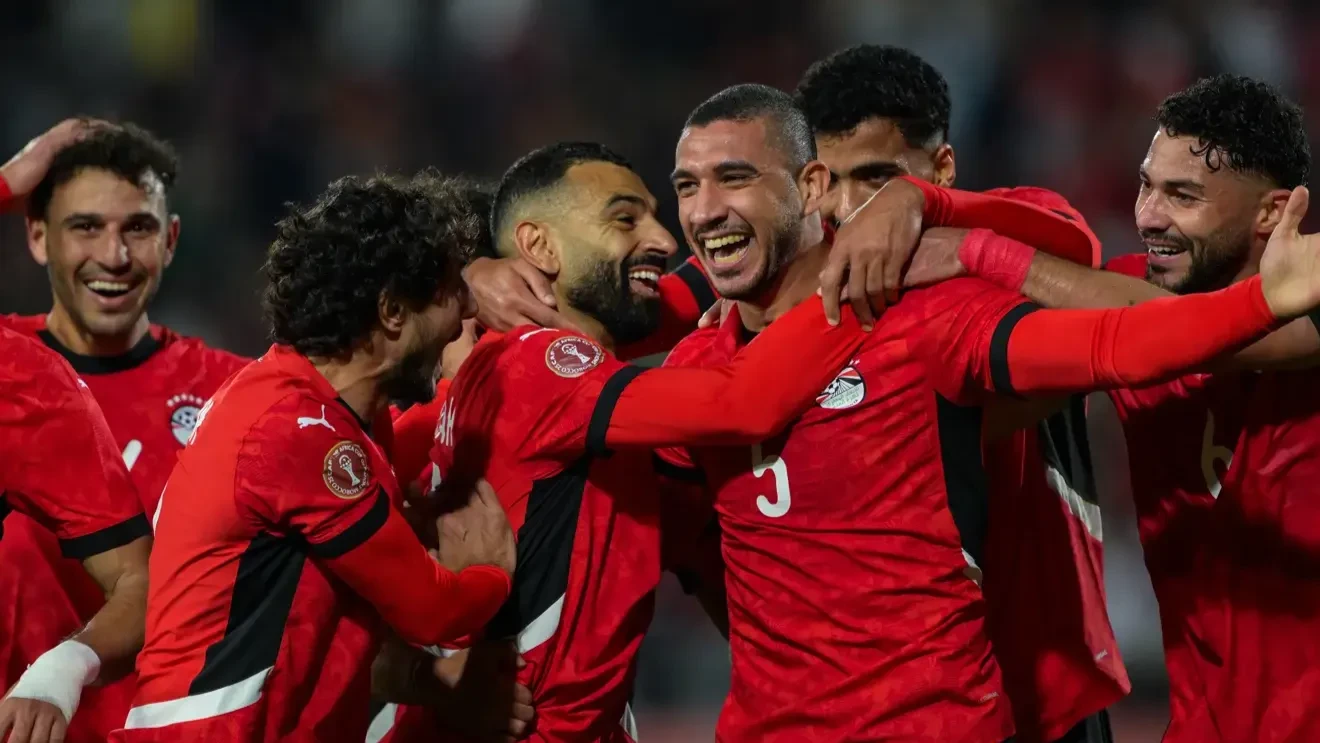 Baadhi ya wachezaji wa timu ya taifa MIsri