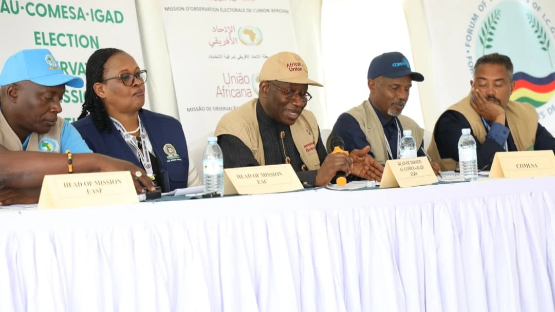 Members of the joint AU–COMESA–IGAD election observation mission