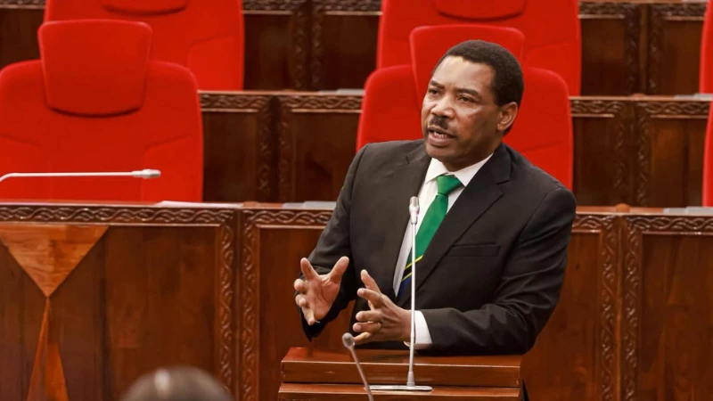 Prime Minister Dr Mwigulu Nchemba.