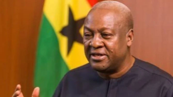 Ghana’s president, John Mahama