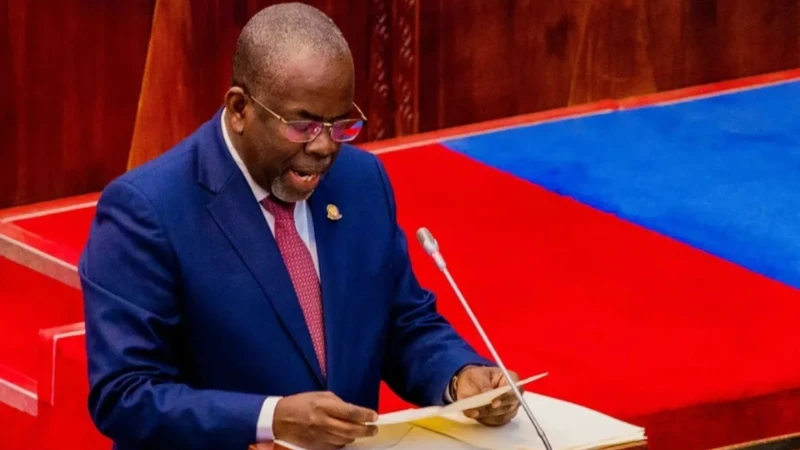 Khamis Mussa Omar, the Finance minister,