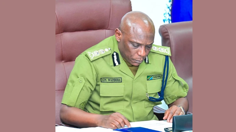 Inspector General of Police (IGP) Camillus Wambura