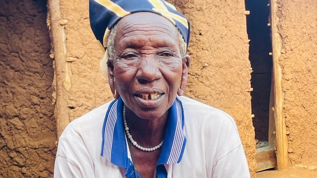 Pauline Mwita (seated, right) giving testimony on how she abandoned the practice of female genital mutilation (locally known as Ngariba) after receiving education from the Children’s Dignity Forum (CDF).”