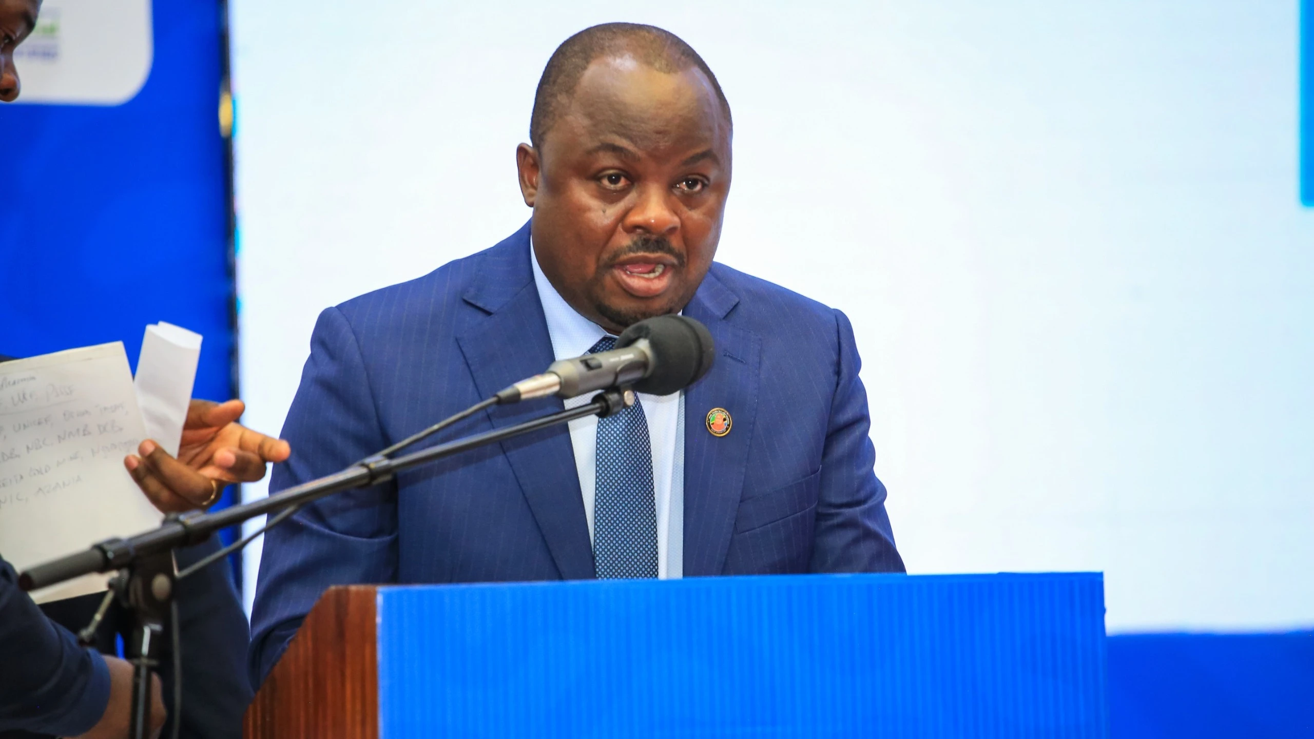 Deus Sangu, the Labour, Employment and Industrial Relations state minister in the Prime Minister’s Office (PMO)