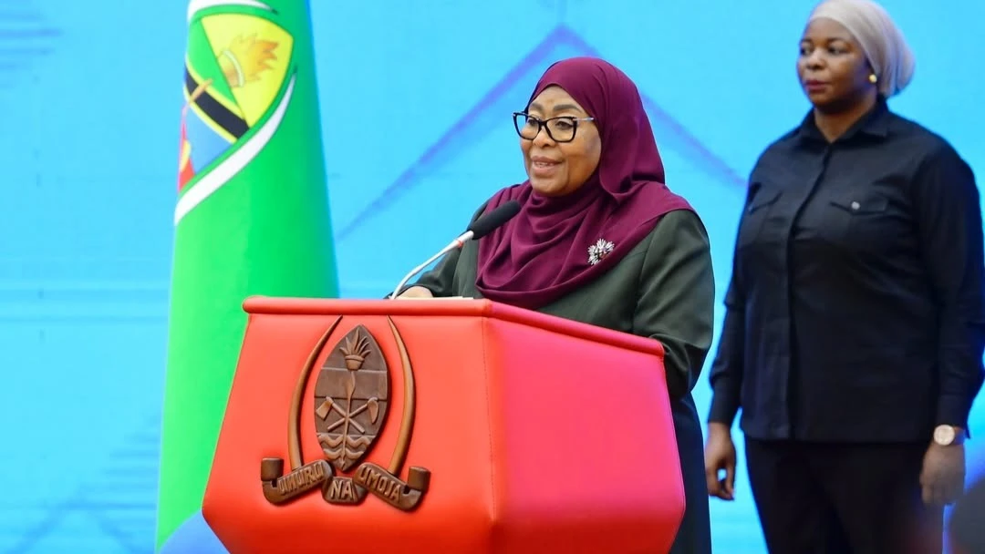 President Samia Suluhu Hassan.