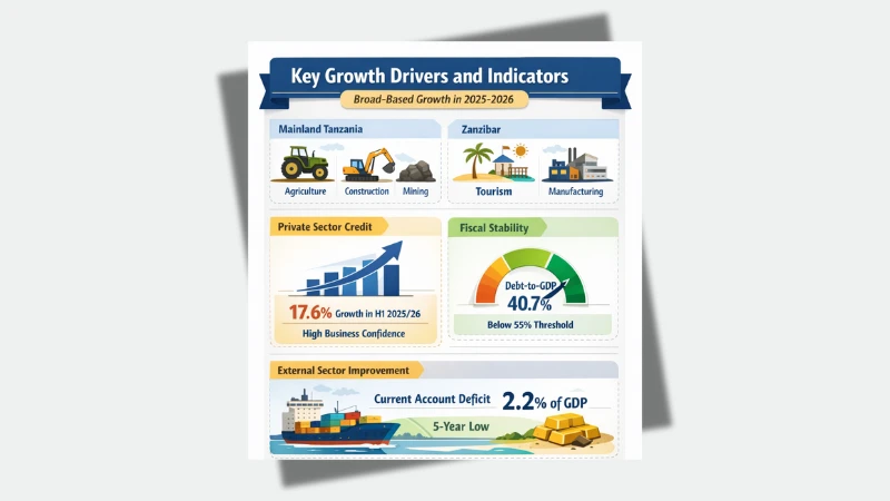Tanzania’s economy sets to navigate  toward 7pc growth amid global shifts