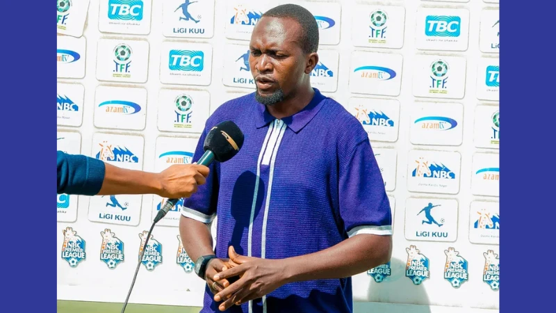 JKT Tanzania head coach Hamad Ally