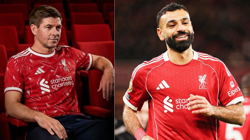 Mo Salah ampiku Gerrard  kwa asisti Liverpool