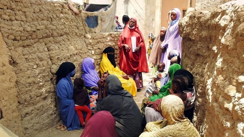 Community members learned information on gender-based violence prevention and response, gender and masculinity concepts in Damaturu, Yobe State, north-east of Nigeria.