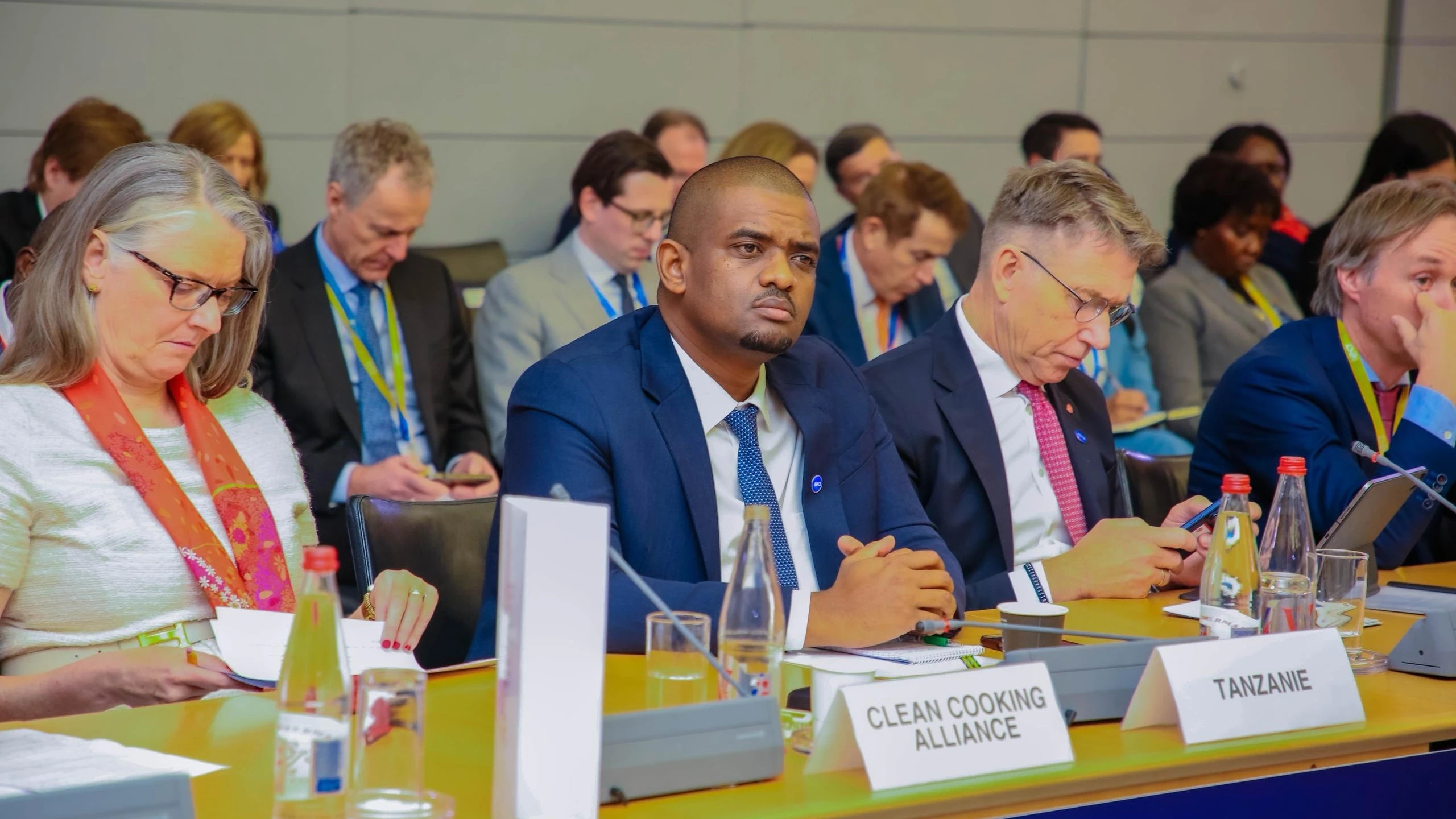 Deogratius Ndejembi, the Energy minister.