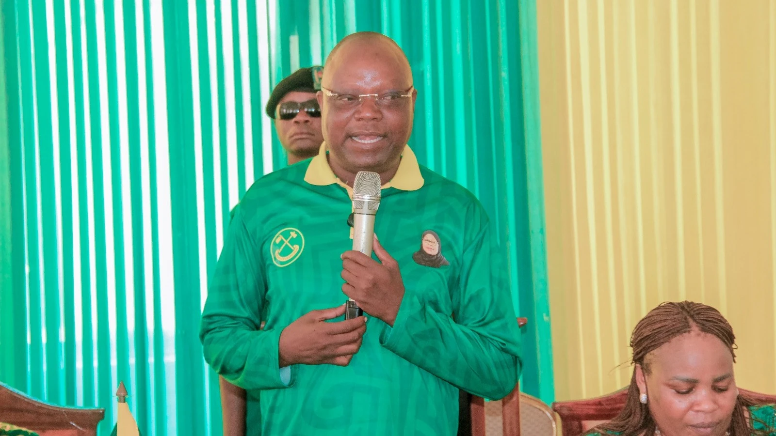 Mwenyekiti wa Chama Cha Mapinduzi (CCM) Mkoa wa Shinyanga Mabala Mlolwa.