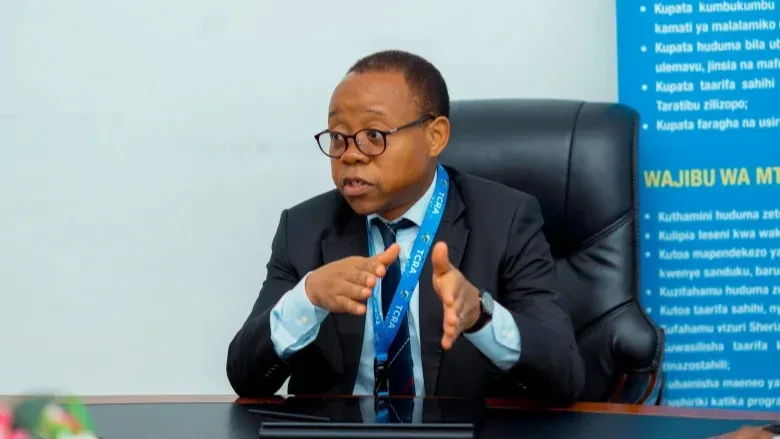 Dr Jabiri Bakari, the TCRA director-general