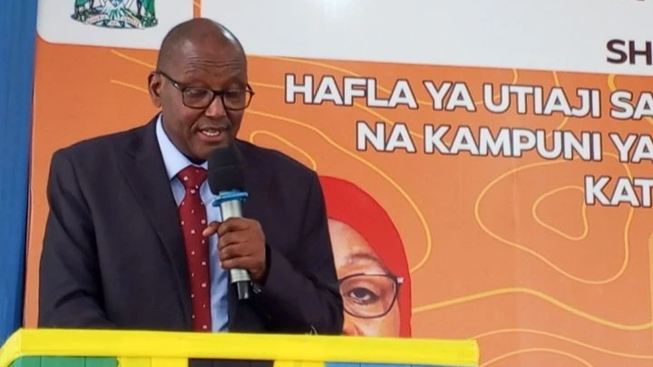 Dr Steven Kiruswa, the Minerals deputy minister